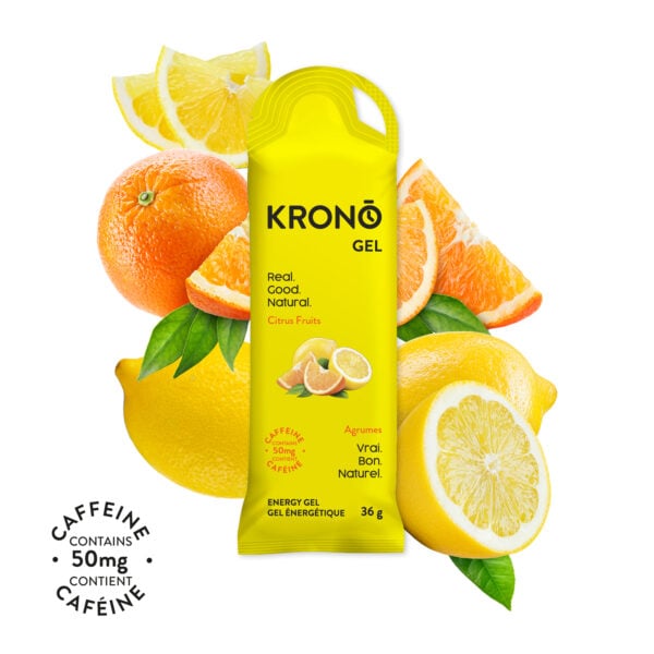 KRONO NUTRITION Energy Gel - Citrus (4pk)
