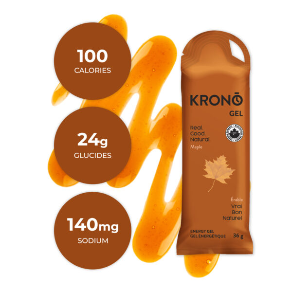 KRONO NUTRITION Energy Gel - Maple (4pk)