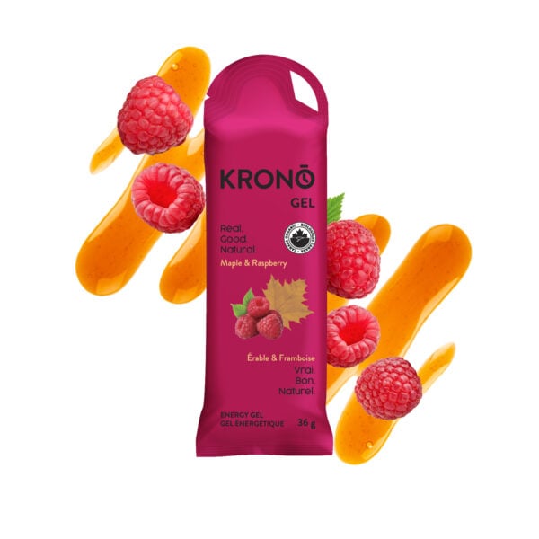 KRONO NUTRITION Energy Gel - Raspberry & Maple (4pk)