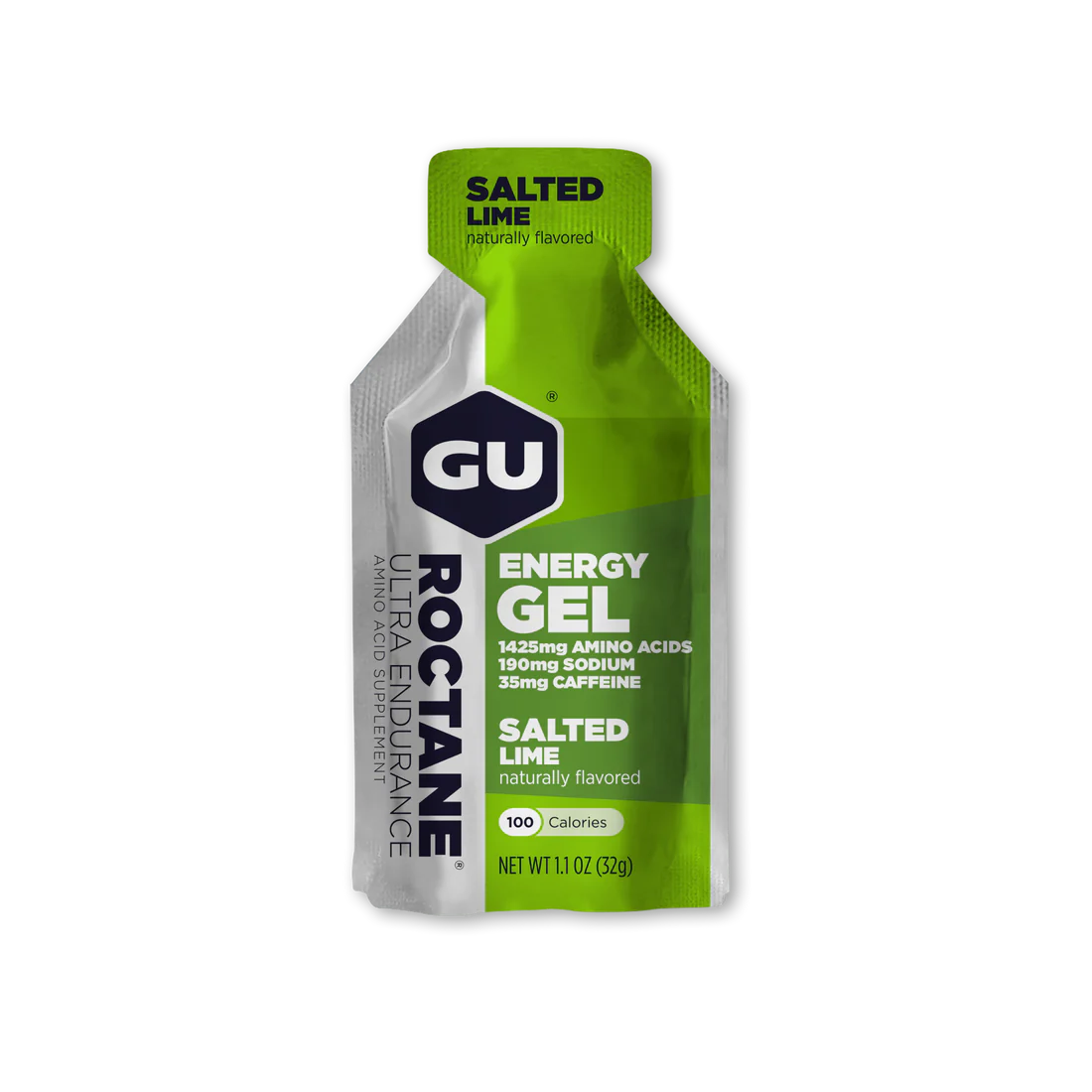 GU Roctane Energy Gel - Salted Lime (4pk)