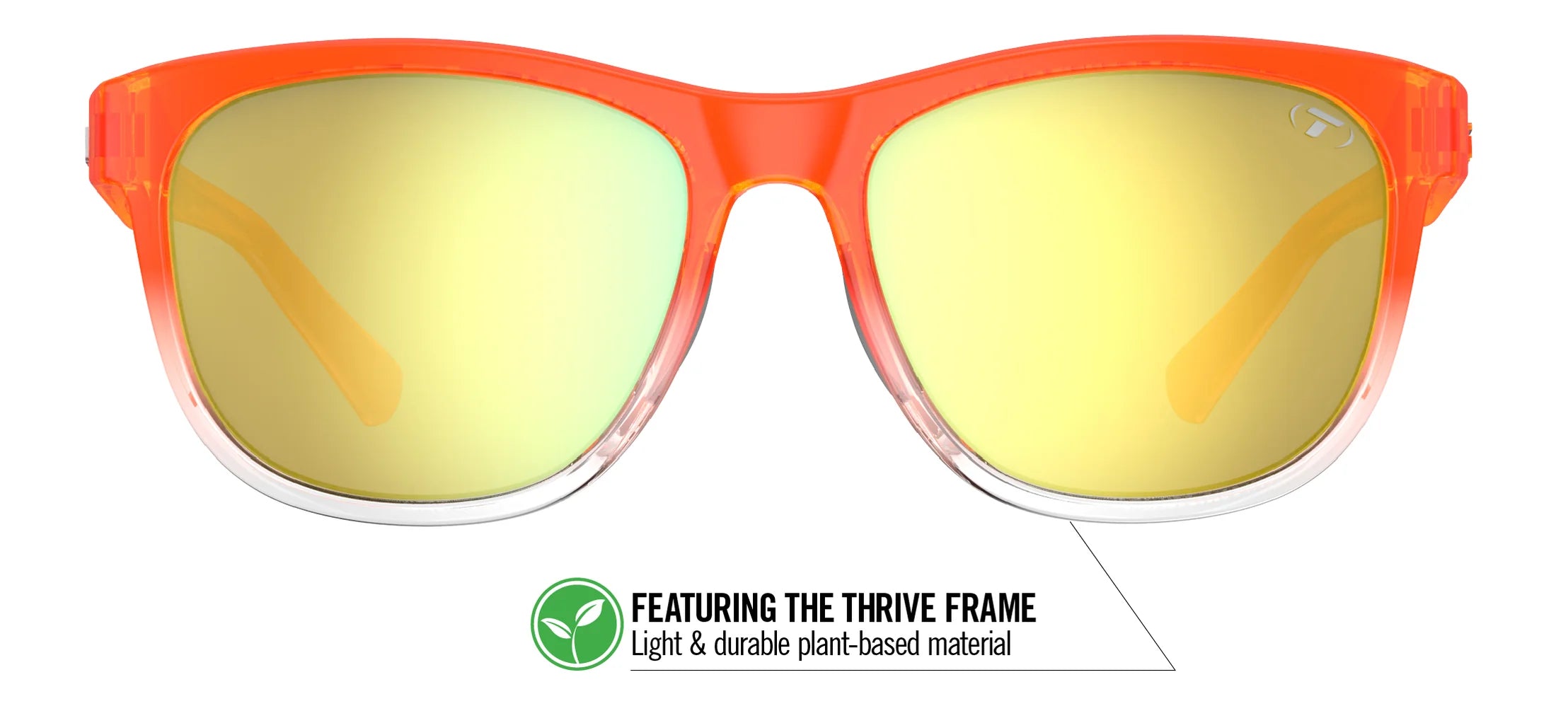 TIFOSI Swank Sport Sunglasses - Orange Rush