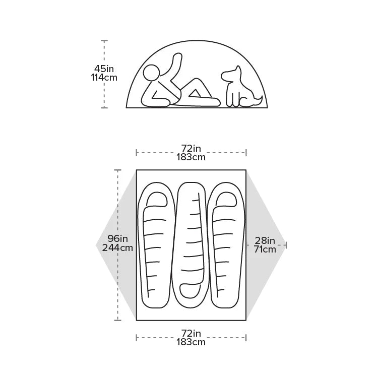 BIG AGNES Copper Spur UL3 XL Tent